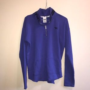 PINK Victoria's Secret Half Zip Up Sweatshirt